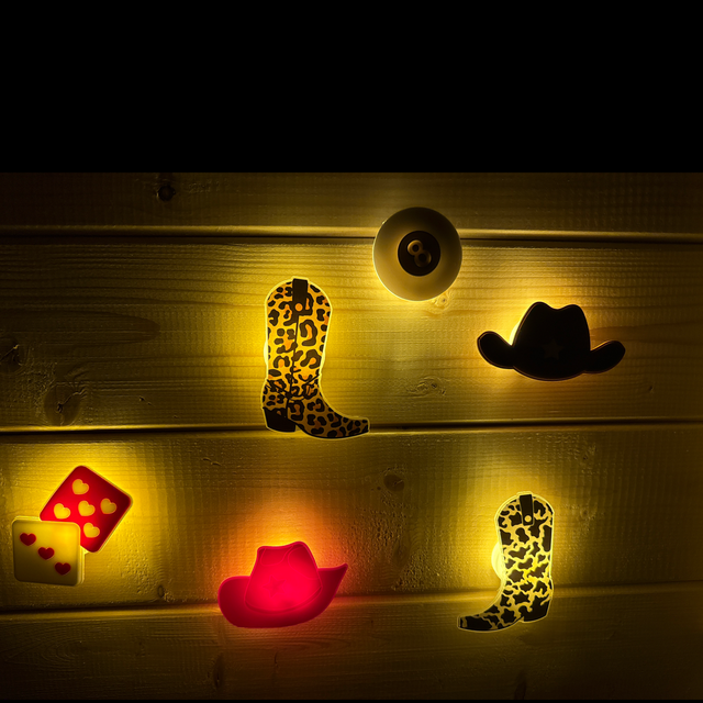 Western LED lights set set of six