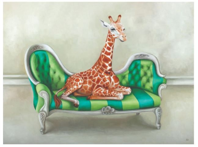 Signed Print - Gerri the Giraffe