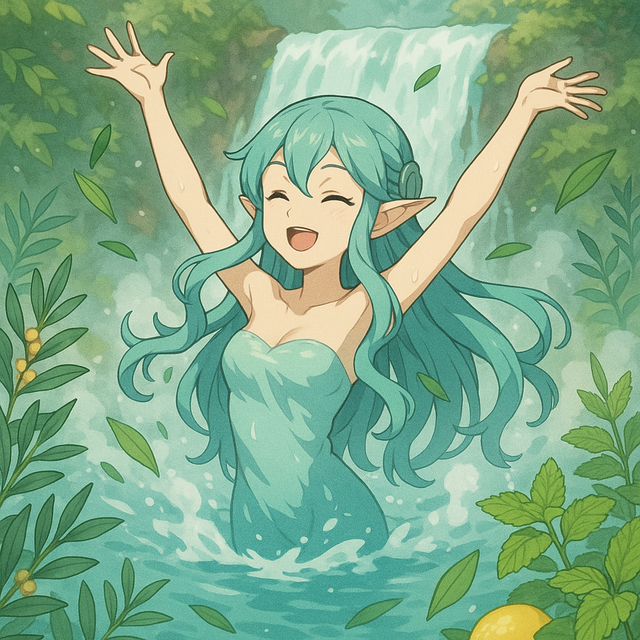 La Cascade vivifiante de l'Ondine