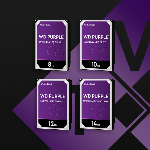 HD Western Digital Purple™ para CFTV
