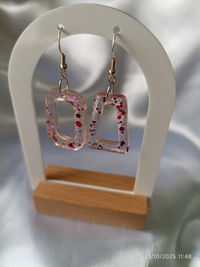 Boucle d&#039;oreille Géo Glam