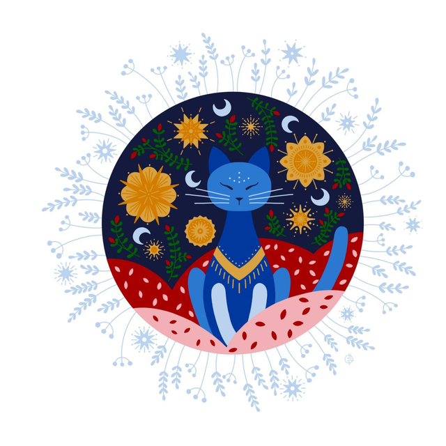 "Chat" Cadre 13x18cm