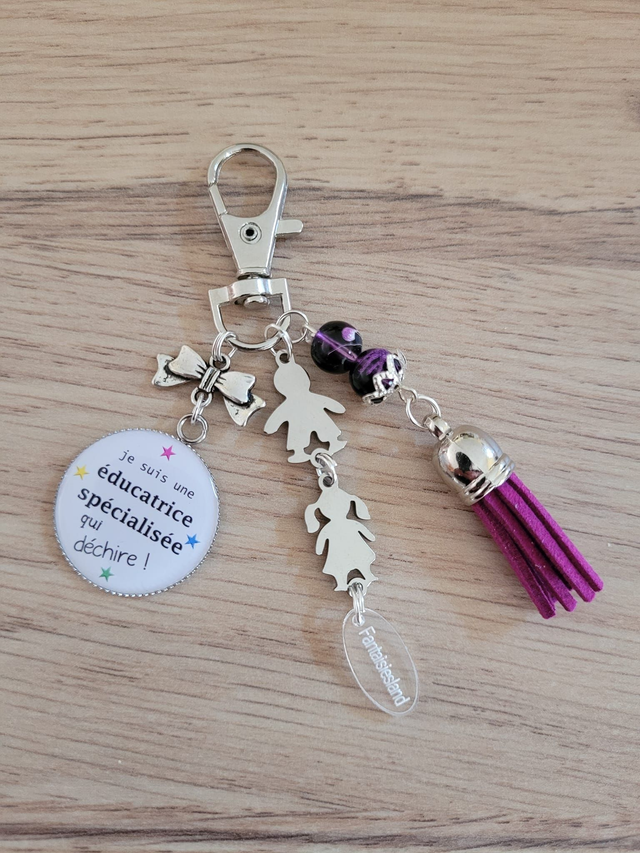 Bijou de sac Educatrice spécialisée