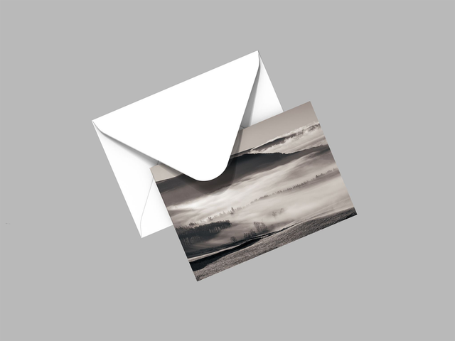 Misty Monochrome Morning, Captain Cooks Monument