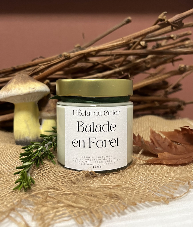 🍂 Balade en Forêt - Bougie parfumée artisanale