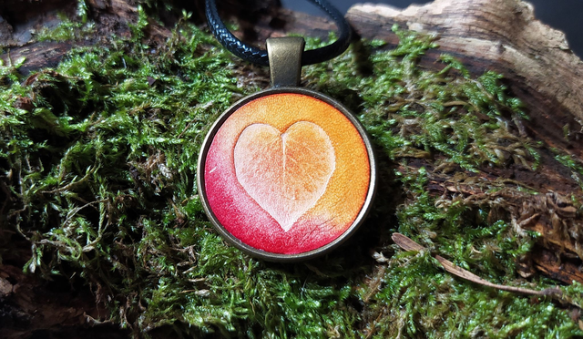 Colliers Empreintes Végétales