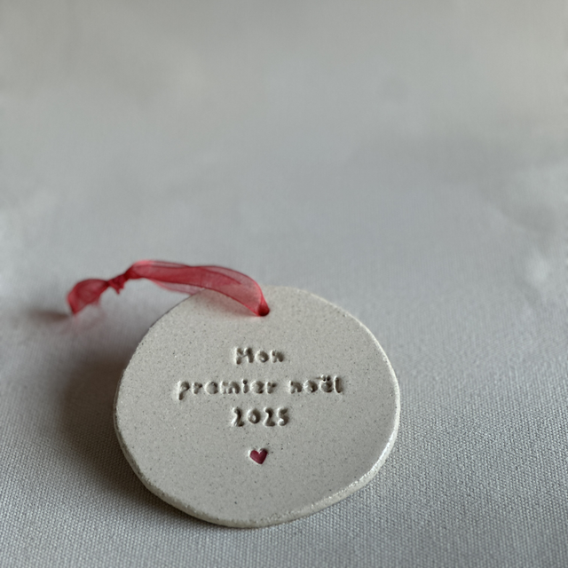Déco sapin « Mon premier noël 2025 »