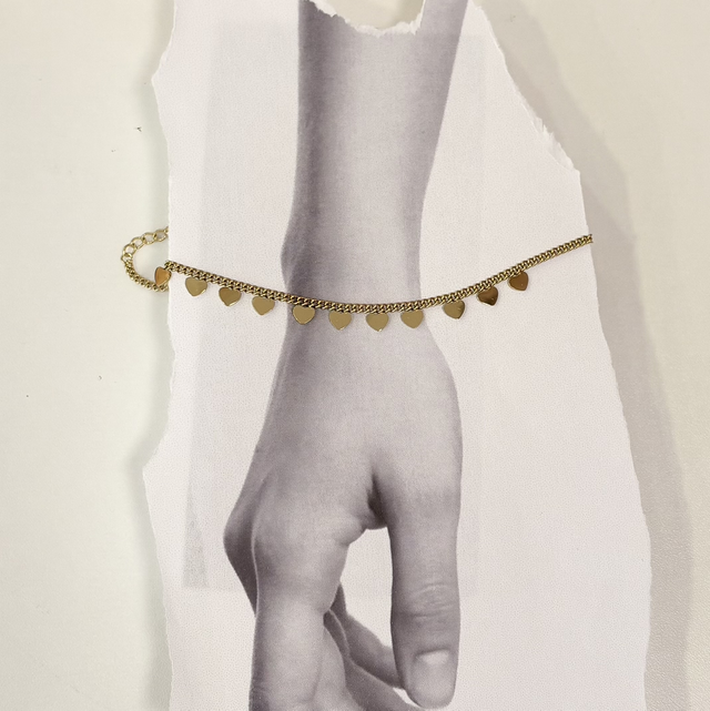 Bracciale Cuori Gold