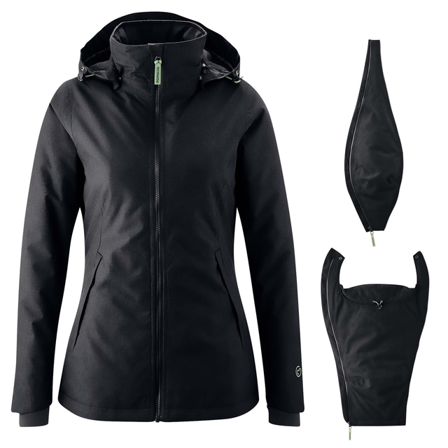 Mamalila Winter-Tragejacke Winterfriend schwarz M