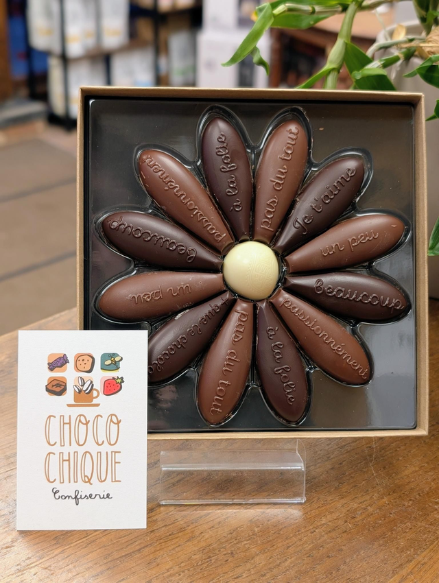 Fleur en chocolat Sigoji