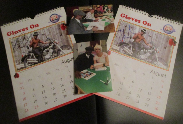 Paul Vache Authentic Autographed Signed Items In-Person At Our Event On 12th October 2013