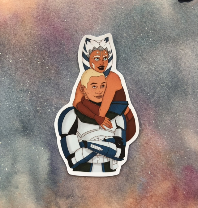 Star Wars - Rex &amp; Ahsoka Sticker-S54