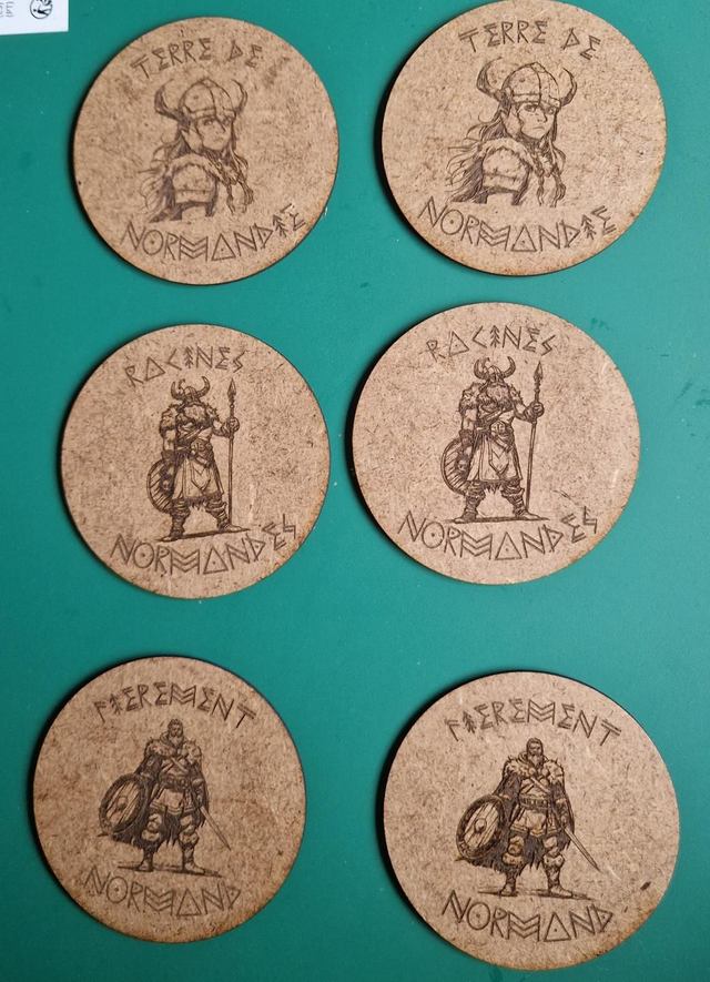 Dessous de verres viking (6)