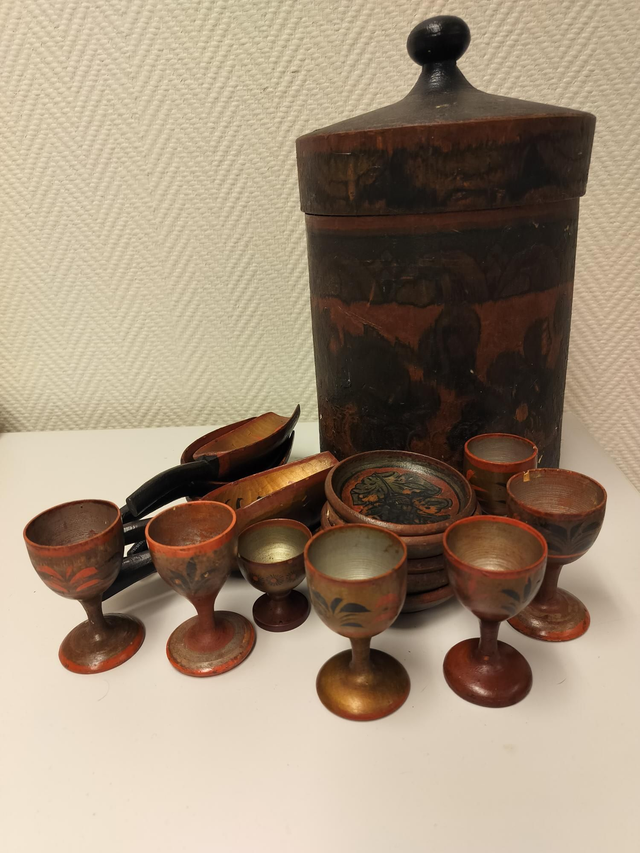 Venäläinen puinen setti #201