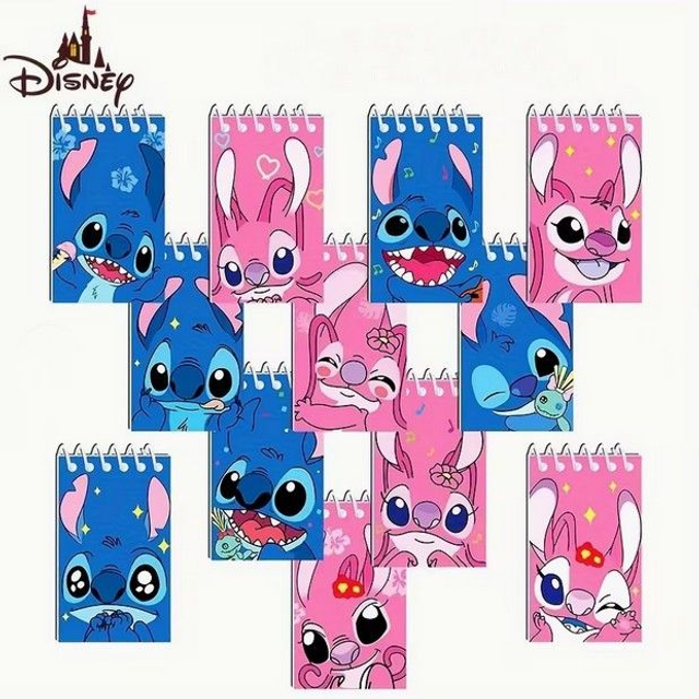 Fickanteckningsböcker, Stitch Och Angel