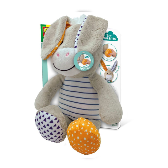 SES Tiny Talents Donkey/Ezel Kiekeboe knuffel