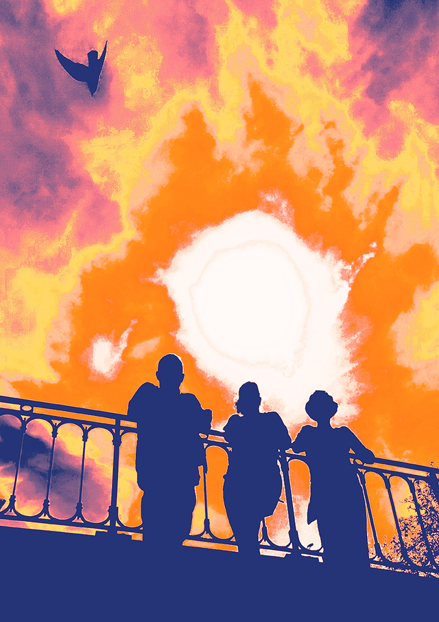 Spring in Paris   (Fine Art Limited Edition. Giclée Print)