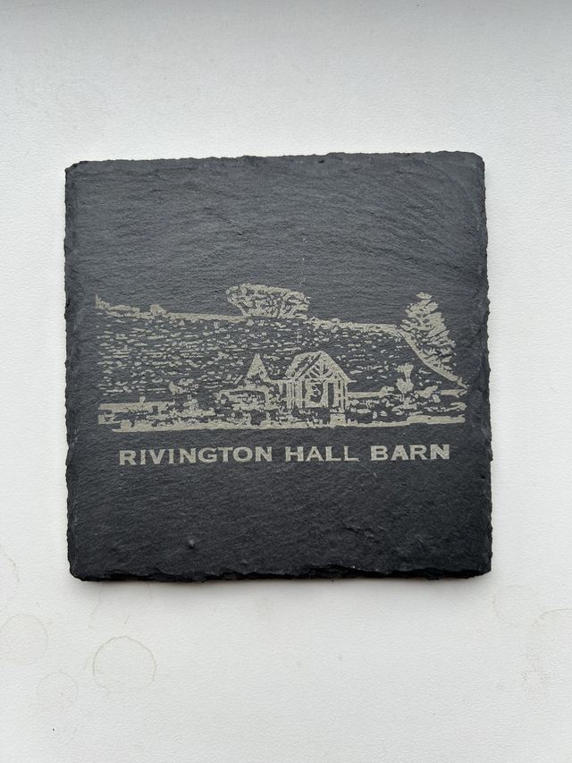 Rivington Hall Barn (Top Barn) slate coaster