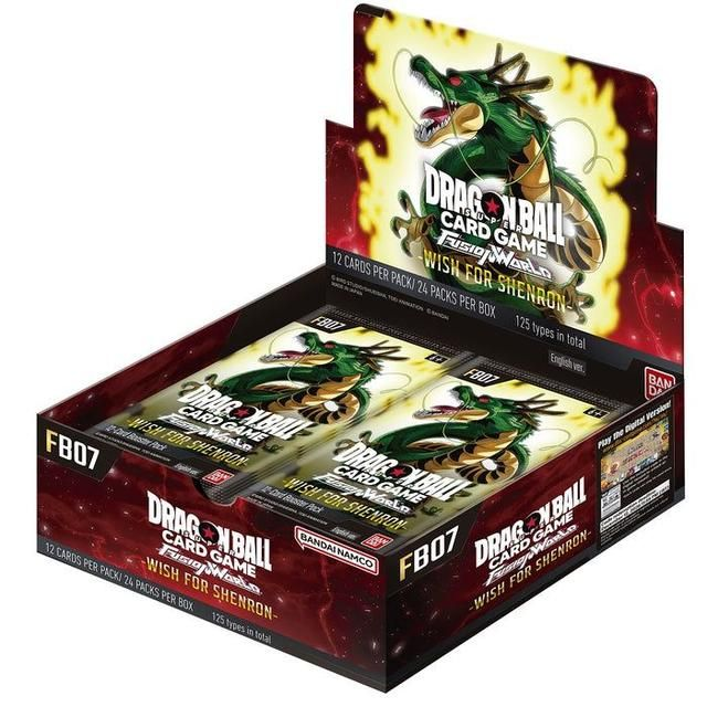 Bandai Japan Dragon Ball Fusion World: Wish For Shenron Booster Box [FB07]