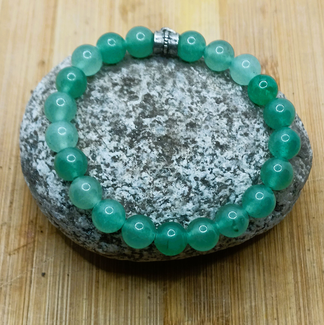 BRACELET EN AVENTURINE VERTE
