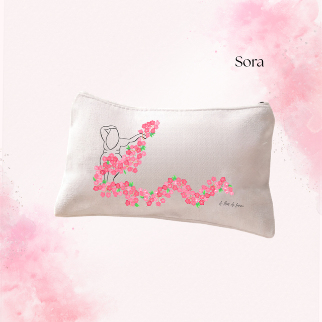 Pochette À fleur de femme