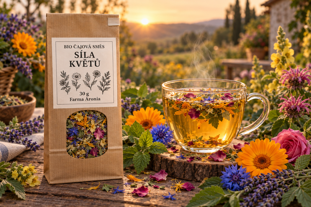 BIO bylinková směs - Síla květů