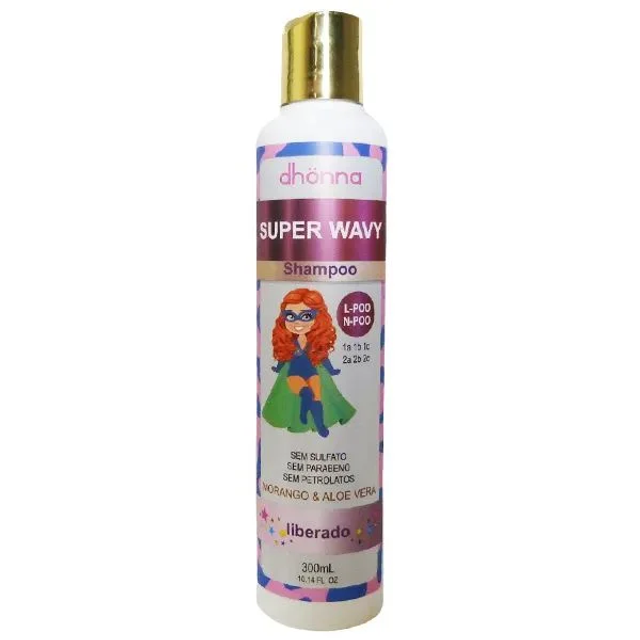 Shampoo Infantil Super Wavy 300mL - Dhonna