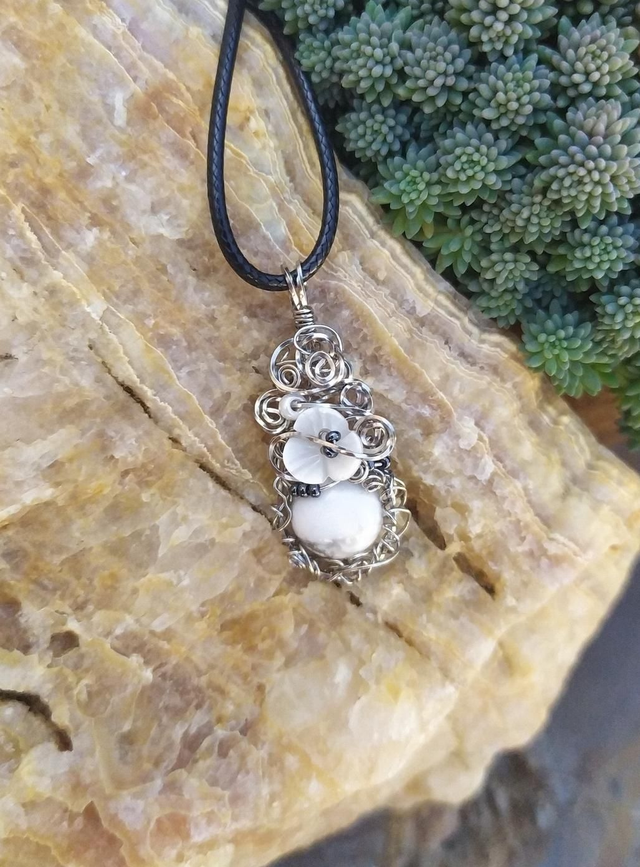 Pendentif 'Moki'' ~ la simplicité d'un instant