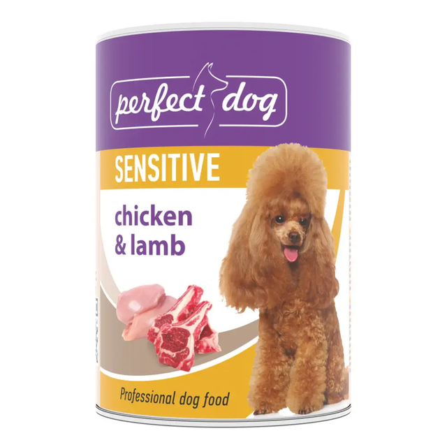 Perfect Dog Sensitive Chicken & Lamb (vištiena ir ėriena) 400 g 