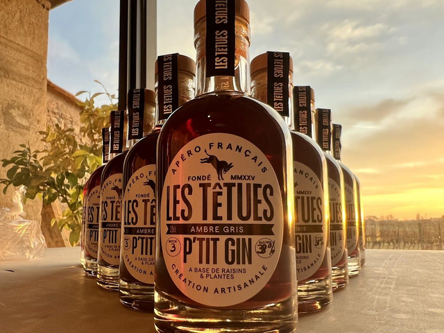P'TIT GIN - LES TETUES - 20 cl