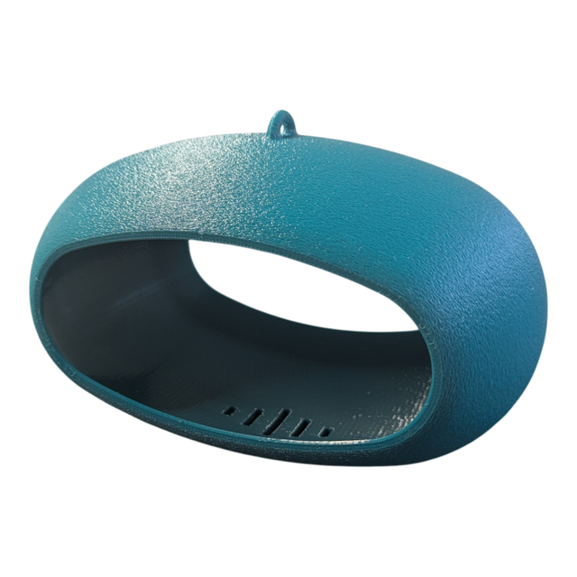 Mangeoire à oiseaux de la nature à suspendre de forme ovale