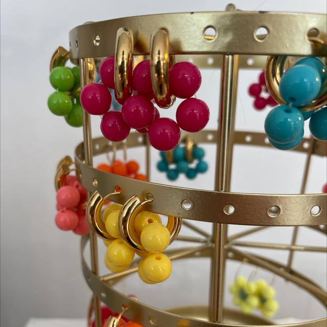 Boucle d’oreille Poppy - Yucca bijoux 