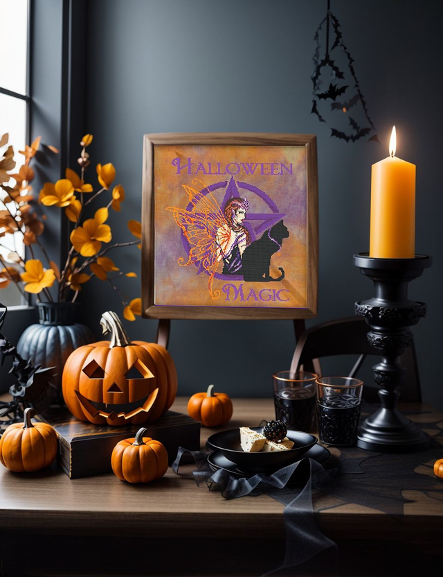 RL48 "Halloween Greetings Fae" © 2016