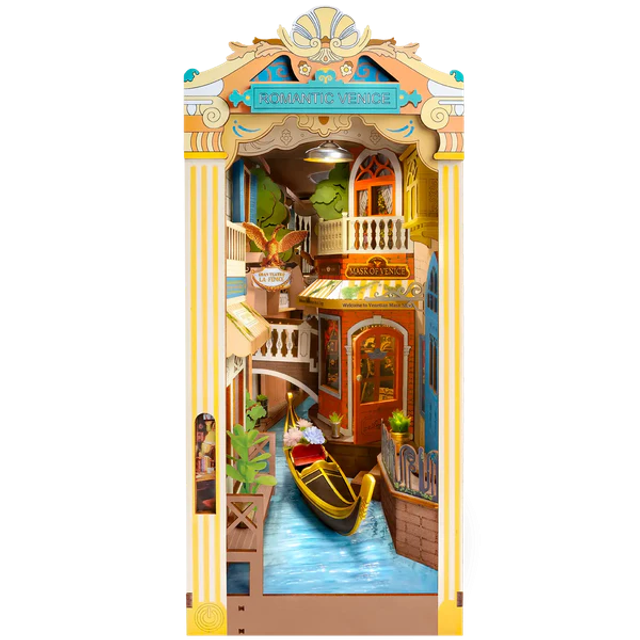 Robotime Book Nook Romantic Venice