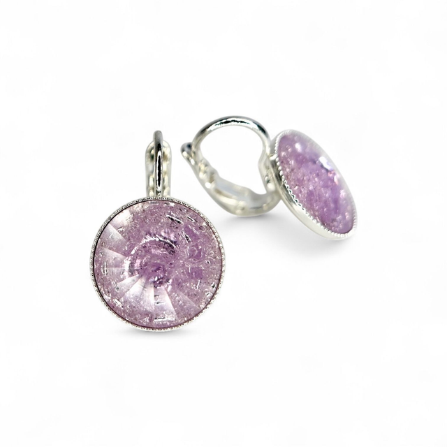 Ohrhänger RIVOLI 14 Violet ICE