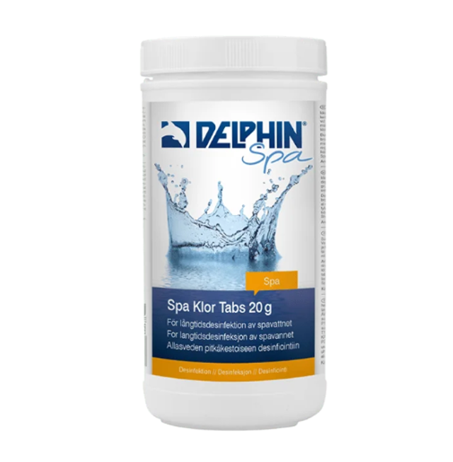 Delphin Spa Klor Tabs 20g, 1kg