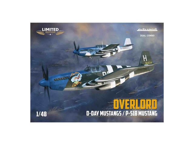 Overlord D-Day Mustangs P-51B EDUARD 11181 1/48