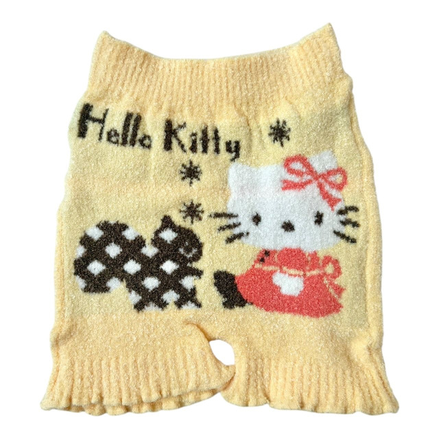 Hello Kitty Yellow Knit Shorts 