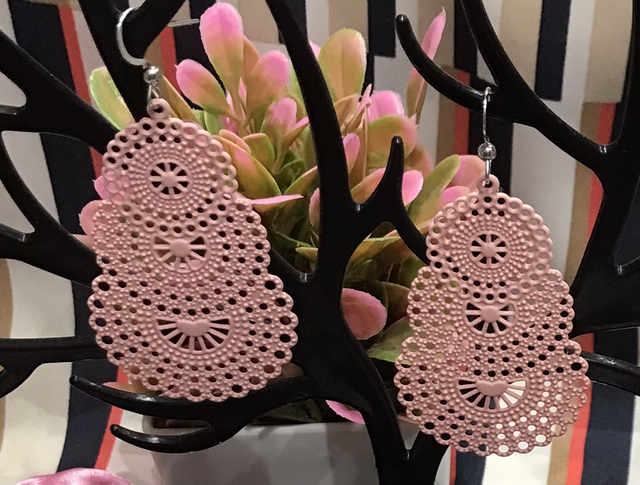 Pink Dangling Earrings - PDE62 