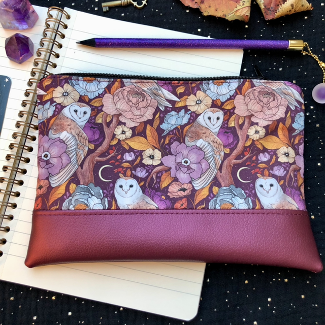 Trousse - Chouette effraie 