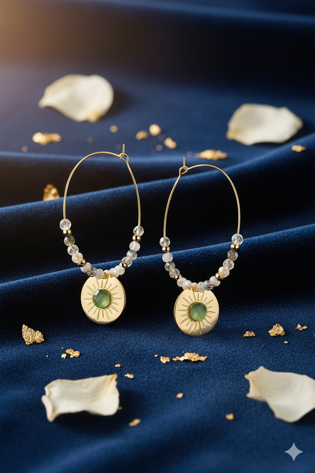  Boucles d'oreilles Goa 