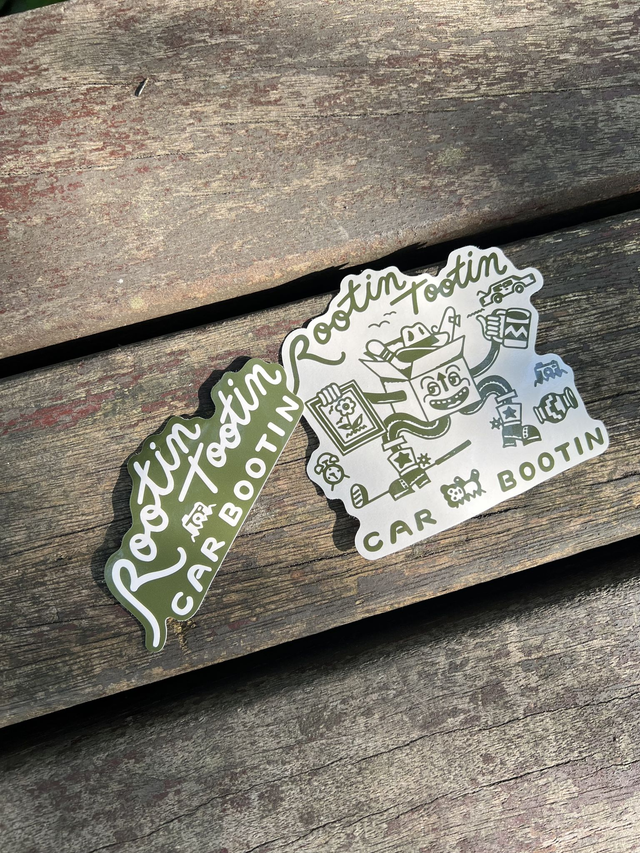 Carboot Sticker Pack - Rootin, Tootin, Carbootin