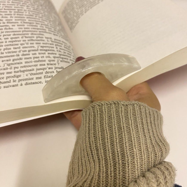 Bague de lecture Coco Blanche