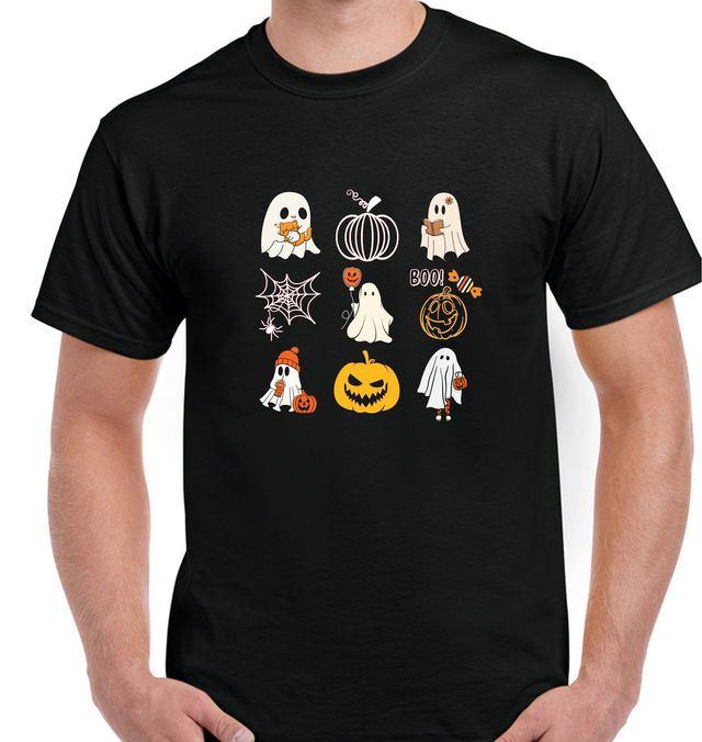 Ghosts and Pumpkins T shirt