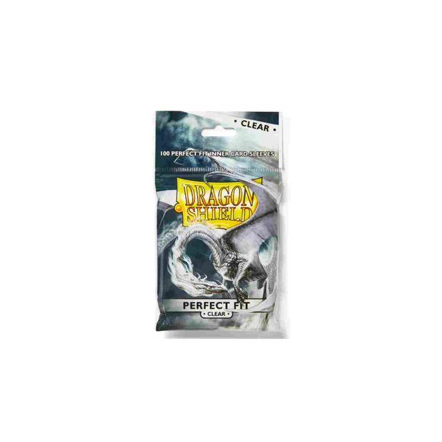 Dragon Shield Fit Perfect 100 Sleeves - Clear