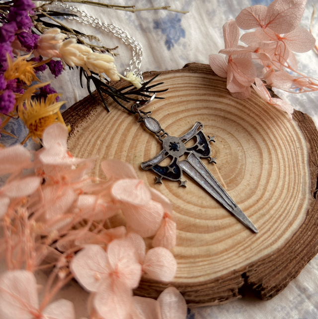 Sword and Star Necklace - Valentine’s Day Collection 
