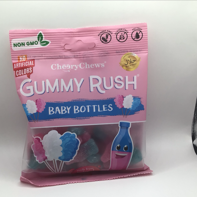 Cheery Chews Gummy Rush Gummy Baby Bottle Peg Bag