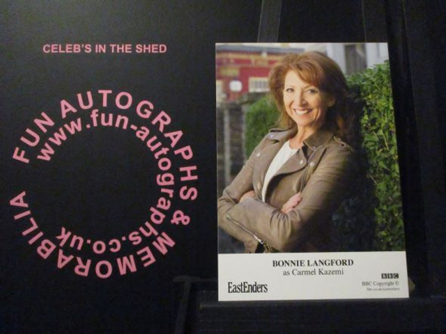 Bonnie Langford (Carmel Kazemi) Original EastEnders Cast Card