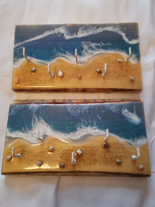 5 hook Key racks