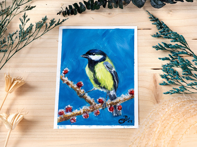 Original - Öl Kohlmeise